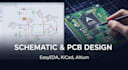design schematic and pcb design in easyeda kicad altium