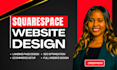 build squarespace website design, redesign squarespace website development