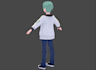 fix and create 3d vroid avatars, vrchat rigging, convert vrchat avatar, mmd