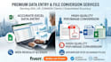 do fast and accurate data entry in excel