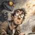 illustrate action packed comic book pages