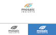 do modern wonderful super exclusive mosaic logo