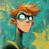 made unique superhero comic cartoon character