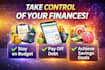 create a savings tracker and financial planning spreadsheet