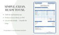 set up a clean, professional estimate template