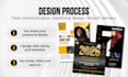 design a clean, modern flyer that attracts attention and gets results