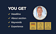 optimize your linkedin profile in german or english