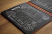 do modern restaurant menu design