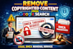 remove copyright infringing content from google search