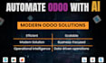 setup and develop odoo with ai automation and ai integration
