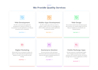 design and develop a responsive and modern front end website