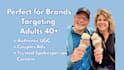 create authentic genx couples ugc video ads or spokesperson ads for paid socials