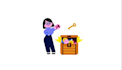 create custom web animation in lottie, json, gif, svg, and rive