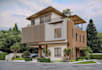 update 3d house exterior,two story building,cgi elevation render,tropical facade