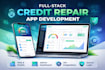 develop credit repair app development full stack credit repair app development