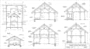 design architectural drawings, wood or timber structure drawings