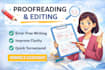 proofread and edit your blog posts and articles