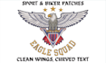 digitize complex jacket back and large patches