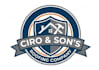 design a professional awesome roofing logo with source file