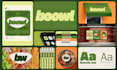 create a logo and branding for your restaurant or snack bar
