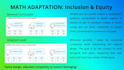 create large print and easy to read adaptations for inclusion