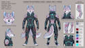 create furry reference sheet ref sheet furry character design furry oc headshot