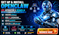 setup install openclaw n8n automation, hermes ai for business on vps or mac mini