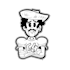 illustrate rubber hose style cartoon characters and mascots