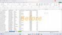 data entry data cleaning PDF to excel data analysis