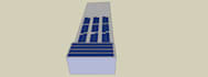 design pv rooftop 3d drawing