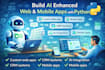 do web app development with ai integration using python