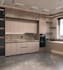 create design a modern  kitchen with  realistic 3d renders
