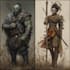 dnd character art and dnd character art