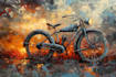 paint your cycle oil painting style