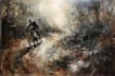 paint your cycle oil painting style