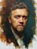 draw digital realistic oil portrait painting