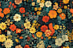 design seamless pattern, textile prints, floral patterns