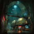 draw anime background, 2d environment, landscape