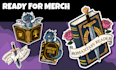 create custom bookish fantasy sticker illustrations