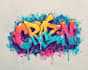 create expressive digital graffiti murals