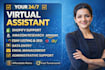 virtual assistant data entry personal assistant  general VA