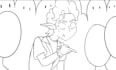 2d traditional animation, frame by frame, 2d hand drawn, 2d line art animation