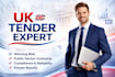 write nhs IT software and construction tender proposal rfq capability statement