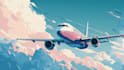 create stunning airplane illustrations in my unique style