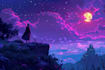 create a fantasy illustration