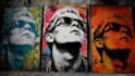 design custom multi layer graffiti portrait stencil art