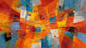 create expressive abstract art for collectors