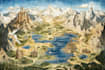 make fantasy map illustration for map