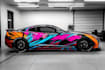 design high quality car wrap, truck wrap, motorcycle
