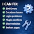 fix website login signup or contact form issues fast